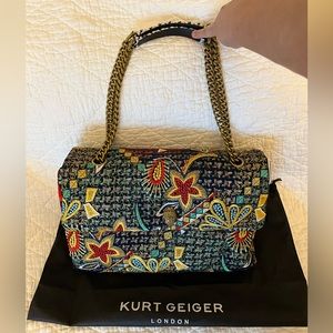 Kurt Geiger Kensington XXL Tweed Multi-color handbag